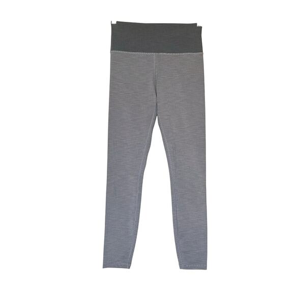 Vuori Lux Rib Studio Legging Women’s Size S Heather Gray - Picture 2 of 8